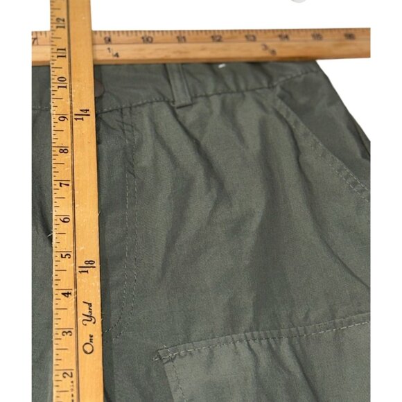 Faded Rose Essentials Green Cargo Pants M Polyester Cotton Blend - Picture 6 of 7